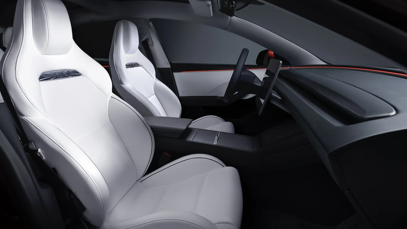 Interior de un Tesla Model 3