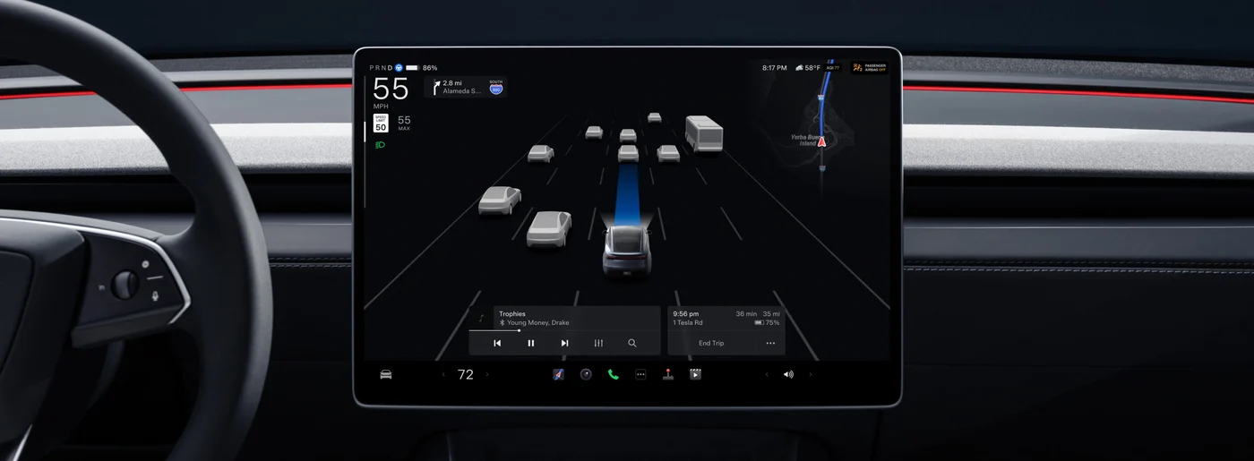 Los extras que se pagan aparte en un Tesla: cuáles valen la pena y cuáles todavía no funcionan en Uruguay
