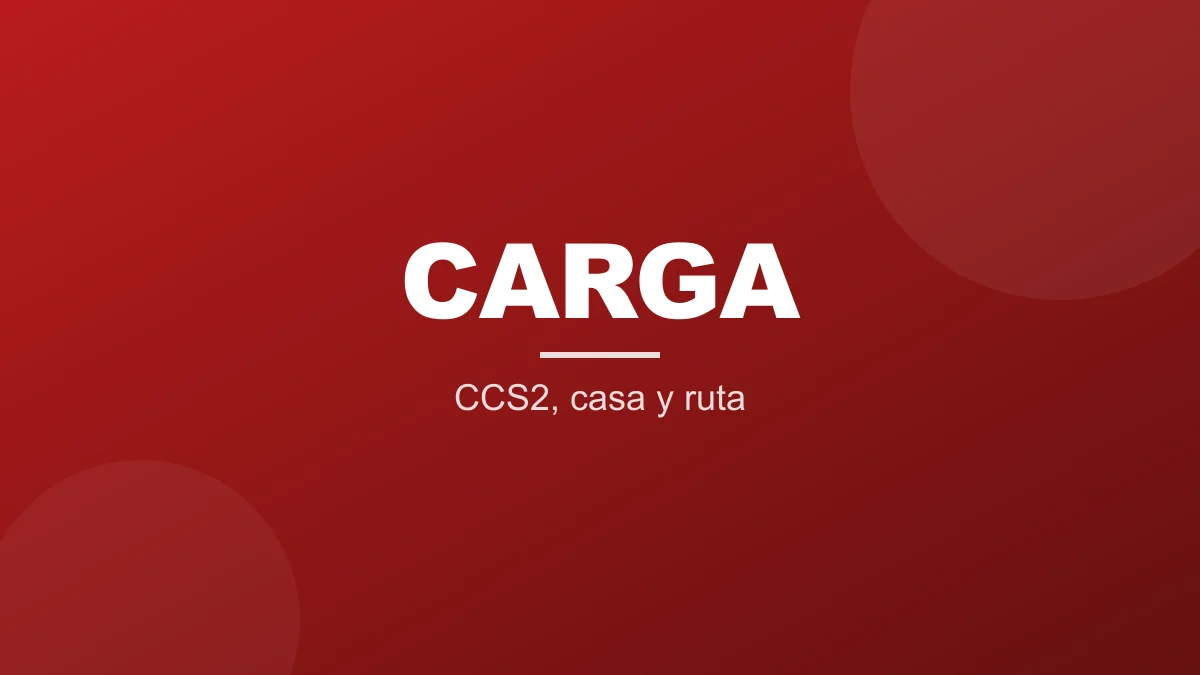 Carga de tu Tesla en Uruguay: conector CCS2, casa y red UTE