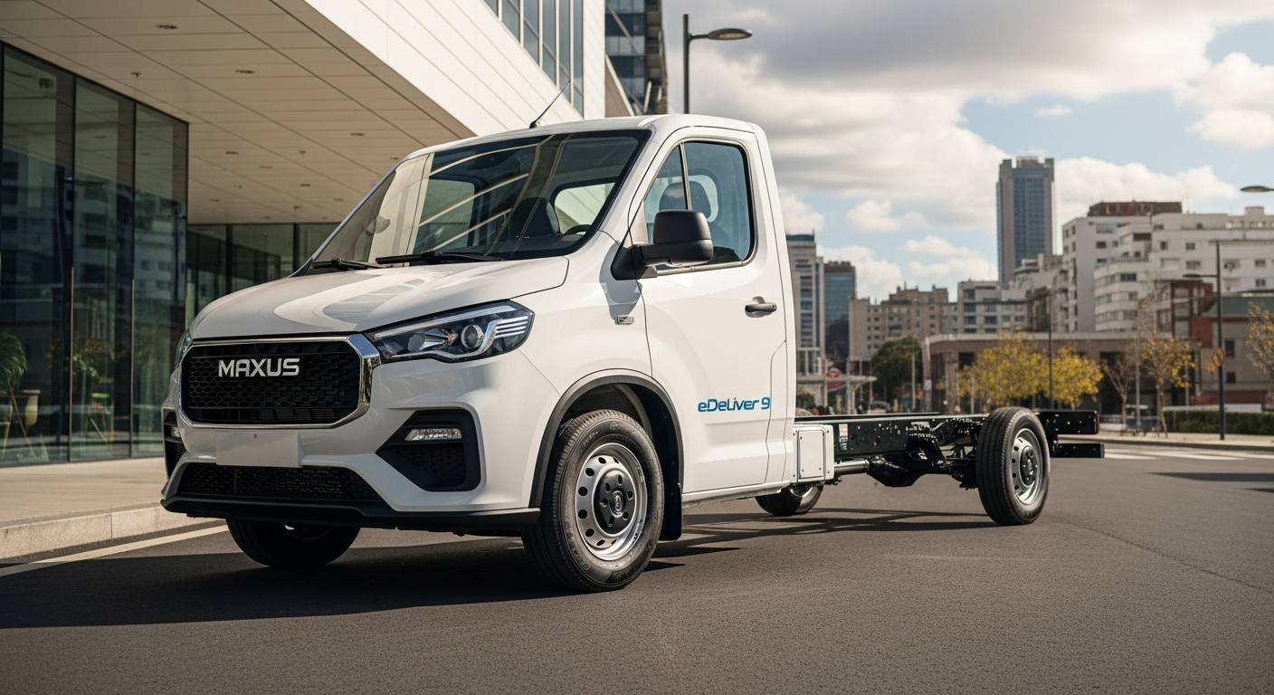 Maxus amplía su gama eléctrica en Uruguay con el eDeliver 9 Chasis Cabina, versatilidad y cero emisiones para el trabajo